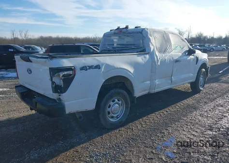 2024 Ford F-150 Xl z USA, uszkodzony, nr VIN 1FTEX1LP0RKF74731